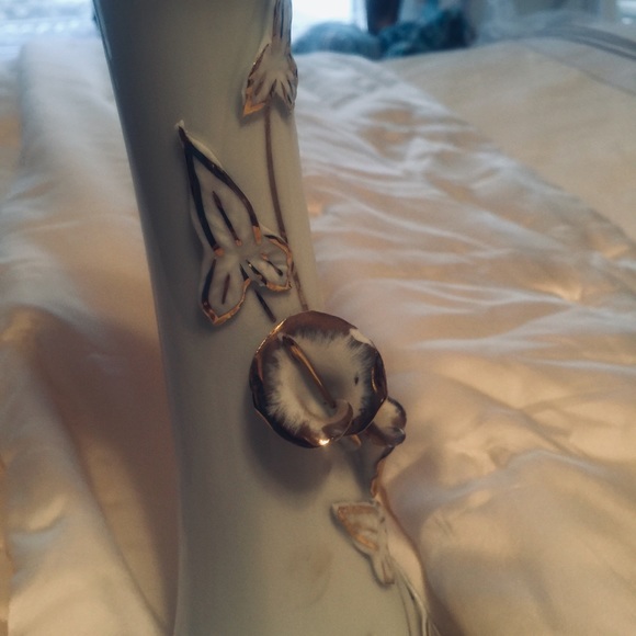 Vintage Gerald Tettau Vase Porcelain Bavaria 11x11 - Picture 4 of 6